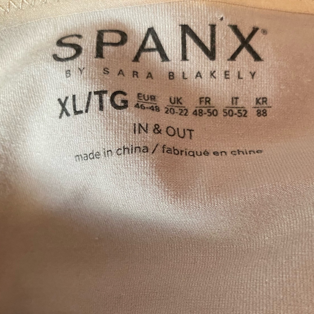 Spanx Seamless Beige Shapewear Camisole size XL - Picture 6 of 7